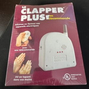 The Clapper Plus With Remote Control Clap On Off Sound Activated - New!
